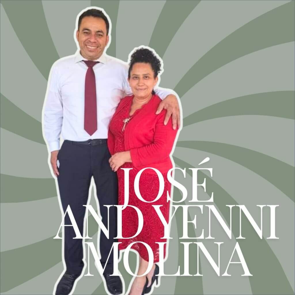 Pastor José and his wife Yenni